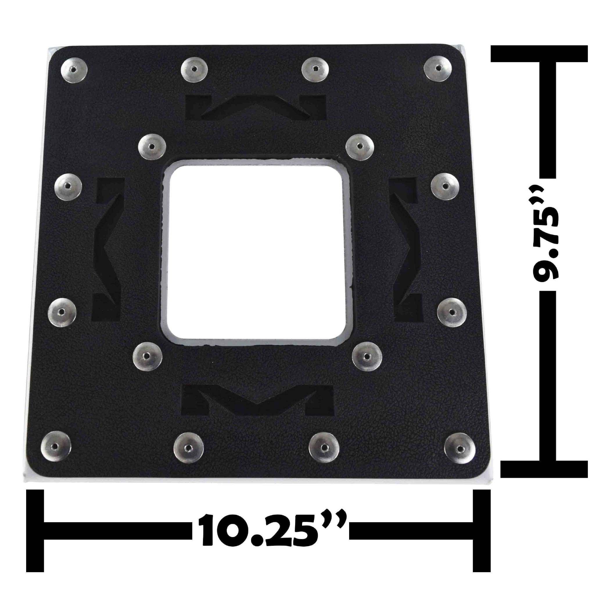 Matrix Concepts C1 Steel Stand /Mass Depot Sticker Pack - White | Heavy-Duty Carbon Steel Motorcycle Lift | 300 lb Capacity Motocross Dirt Bike Stand | Non-Slip Rubber Top