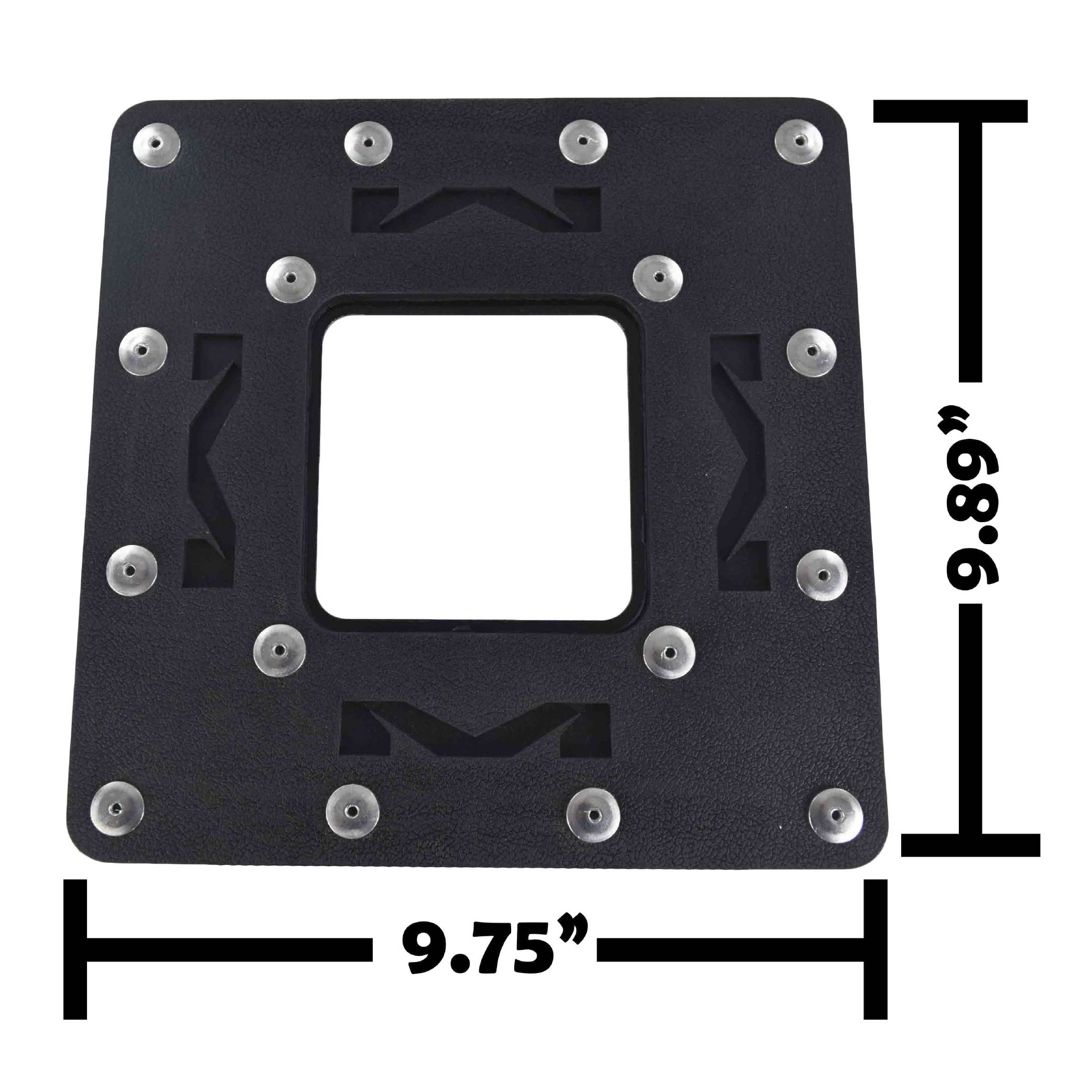 Matrix Concepts C1 Steel Stand /Mass Depot Sticker Pack - Black | Heavy-Duty Carbon Steel Motorcycle Lift | 300 lb Capacity Motocross Dirt Bike Stand | Non-Slip Rubber Top