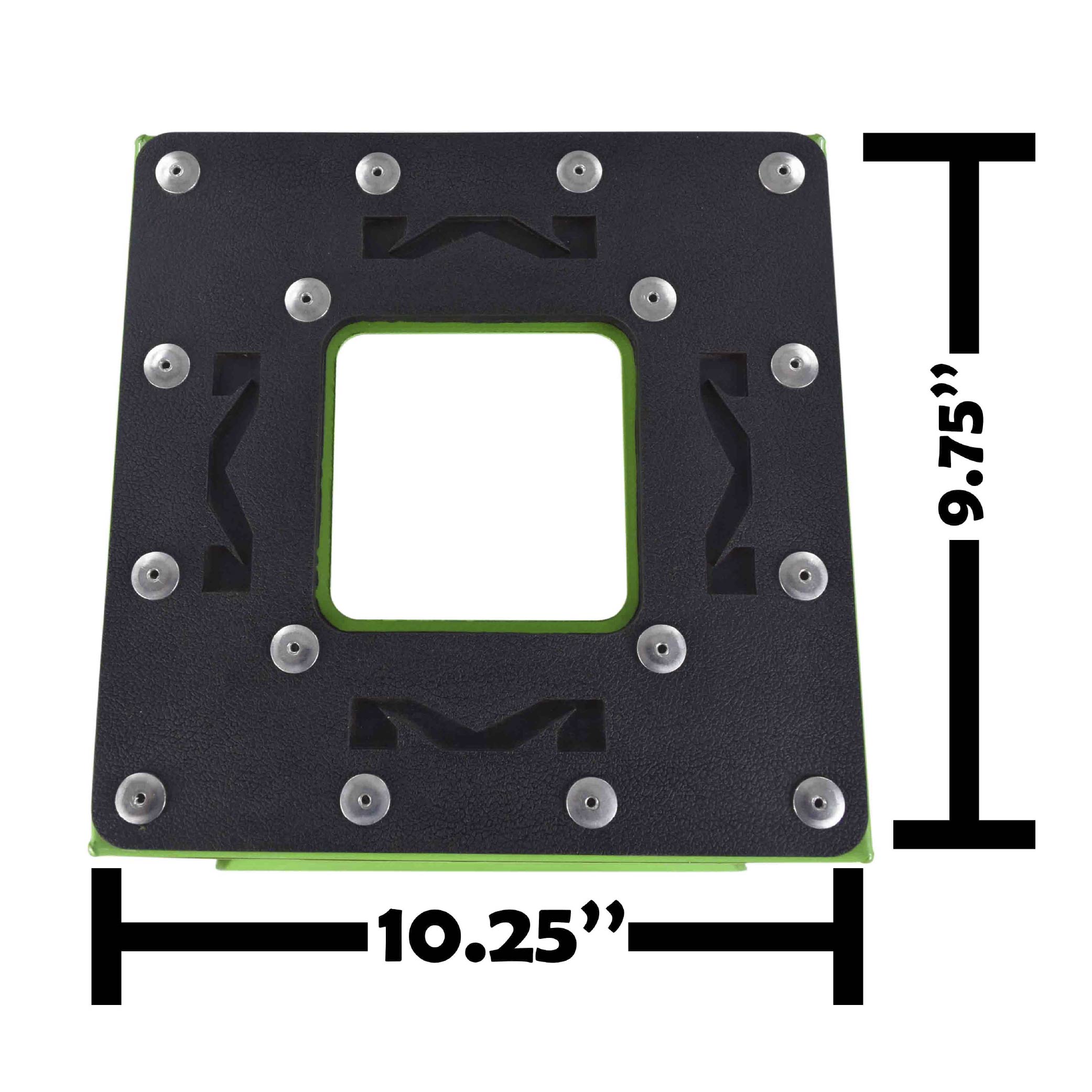 Matrix Concepts C1 Steel Stand - Green| Heavy-Duty Carbon Steel Motorcycle Lift | 300 lb Capacity Motocross Dirt Bike Stand | Non-Slip Rubber Top