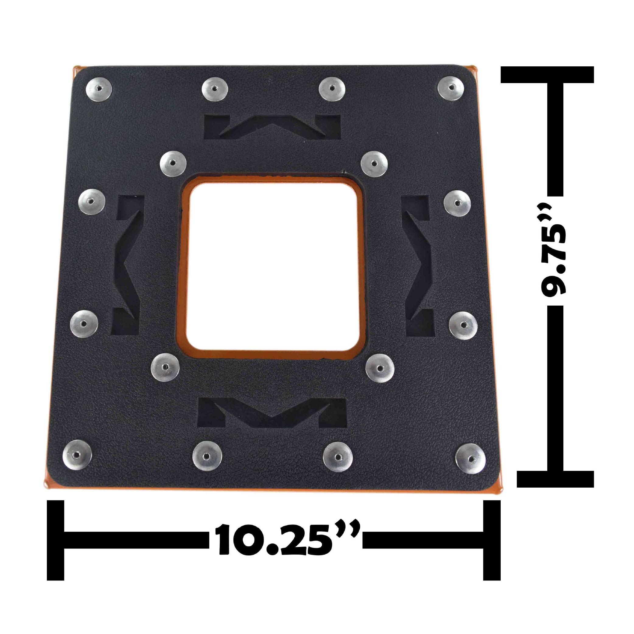Matrix Concepts C1 Steel Stand - Orange| Heavy-Duty Carbon Steel Motorcycle Lift | 300 lb Capacity Motocross Dirt Bike Stand | Non-Slip Rubber Top