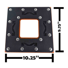 Matrix Concepts C1 Steel Stand - Orange| Heavy-Duty Carbon Steel Motorcycle Lift | 300 lb Capacity Motocross Dirt Bike Stand | Non-Slip Rubber Top