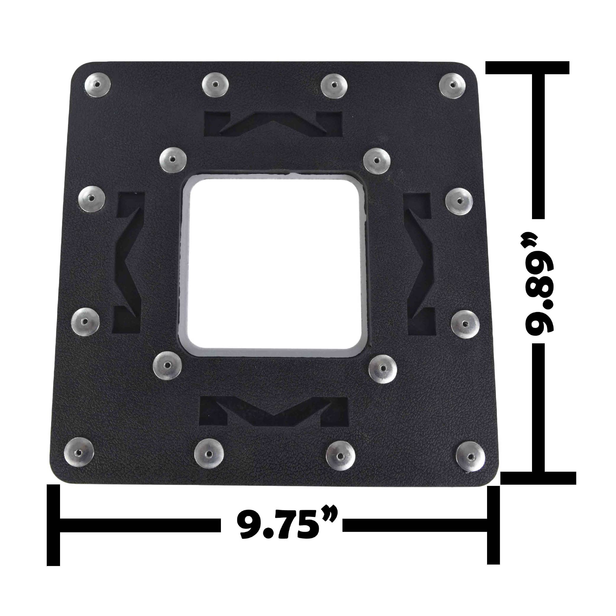 Matrix Concepts C1 Mini Steel Stand /Mass Depot Sticker Pack - White | Heavy-Duty Carbon Steel Youth Motocross Lift | 150 lb Capacity | Non-Slip Rubber Top