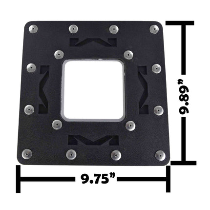 Matrix Concepts C1 Mini Steel Stand /Mass Depot Sticker Pack - White | Heavy-Duty Carbon Steel Youth Motocross Lift | 150 lb Capacity | Non-Slip Rubber Top