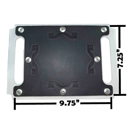 Matrix Concepts LS-ONE Lift Stand - White | Foot-Operated 500 lb Motorcycle Lift | Carbon Steel Motocross Dirt Bike Jack | Self-Locking Pedal & Wide Platform with Carry Handles