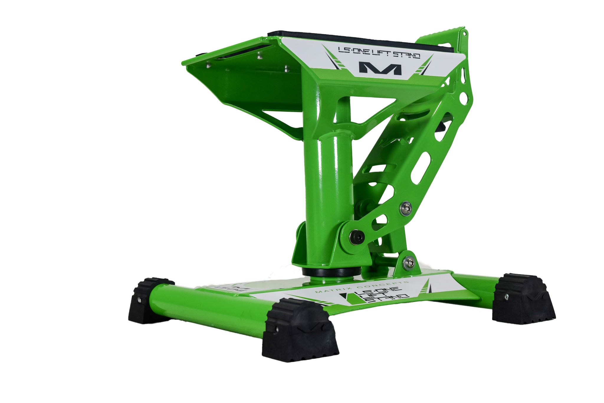 Matrix Concepts LS1 Lift Stand with 500 lbs Capacity for Dirt Bikes (Green)