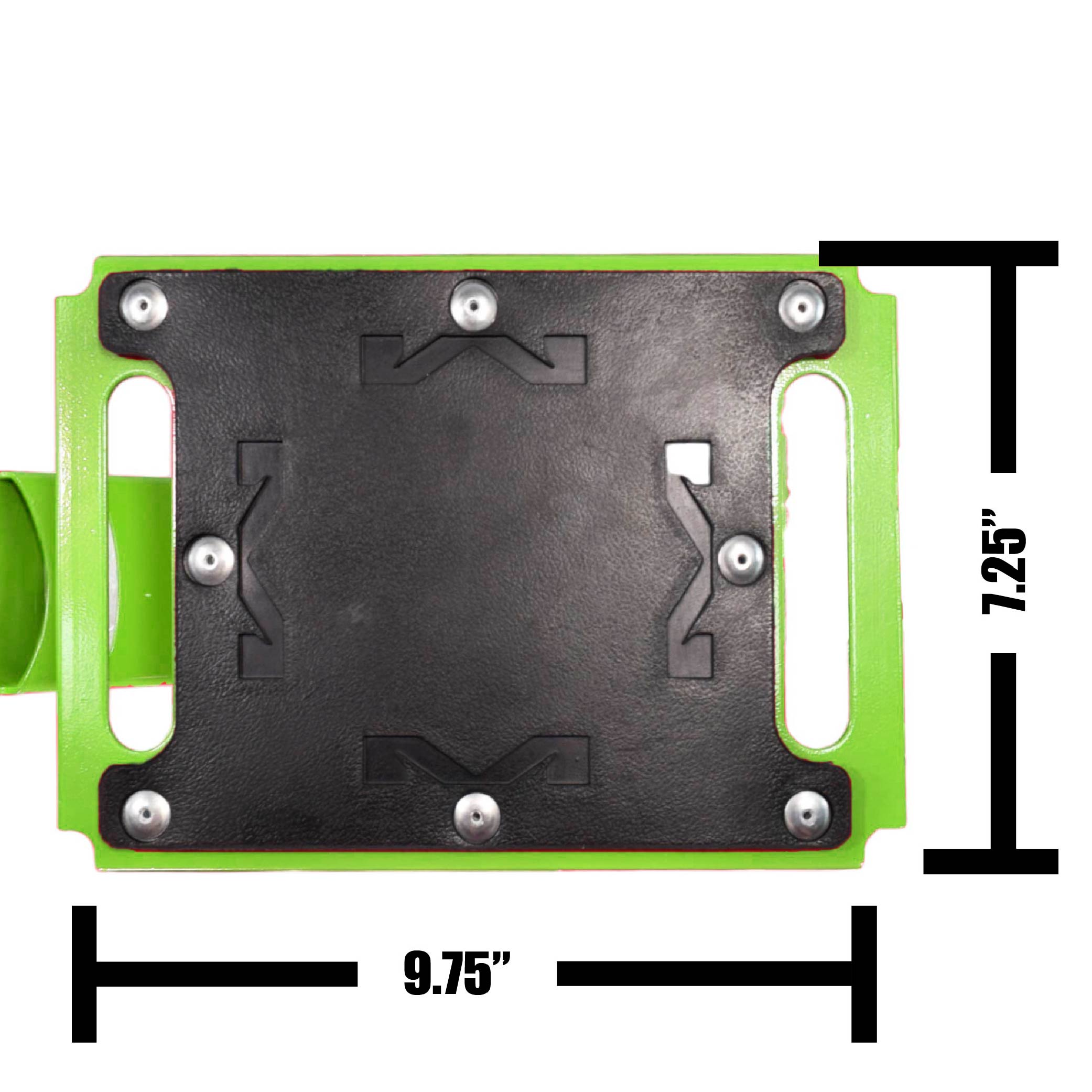 Matrix Concepts LS-ONE Lift Stand /Mass Depot Sticker Pack - Green | Foot-Operated 500 lb Motorcycle Lift | Carbon Steel Motocross Dirt Bike Jack | Self-Locking Pedal & Wide Platform w/ Carry Handles