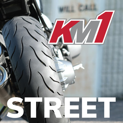 Kenda KM1 Sport Touring Front Motorcycle Tire 110/70ZR17 58W TL 110/70-17 w/Keychain