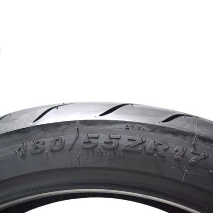 Kenda KM1 (KM001) 180/55ZR17 Rear Tire for Sport Touring Motorcycle 73W - Radial Tire with High-Speed Stability & Excellent Wet Grip w/ Keychain (180/55-17)