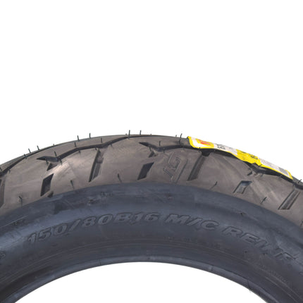 Pirelli Night Dragon Tire Set: 90/90-21 M/C 54H TL Front & 150/80B16 M/C 77H REINFTL Rear Cruiser Motorcycle Tires - Superior Traction & Handling for High-Performance Cruisers w/ Keychain