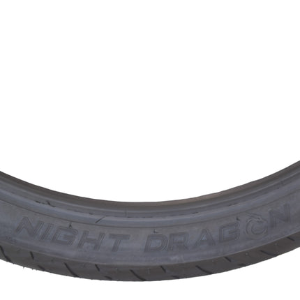 Pirelli Night Dragon 90/90-21 M/C 54H TL Cruiser Motorcycle Front Tire - Superior Traction & Handling for High-Performance Cruisers w/ Keychain