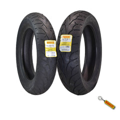 Pirelli Night Dragon 150/80B16 160/70B17 Front Rear Cruiser Motorcycle Tires Set