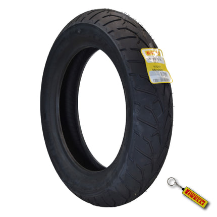 Pirelli Night Dragon 150/80B16 M/C 71H TL Cruiser Motorcycle Front Tire - Superior Traction & Handling for High-Performance Cruisers w/ Keychain