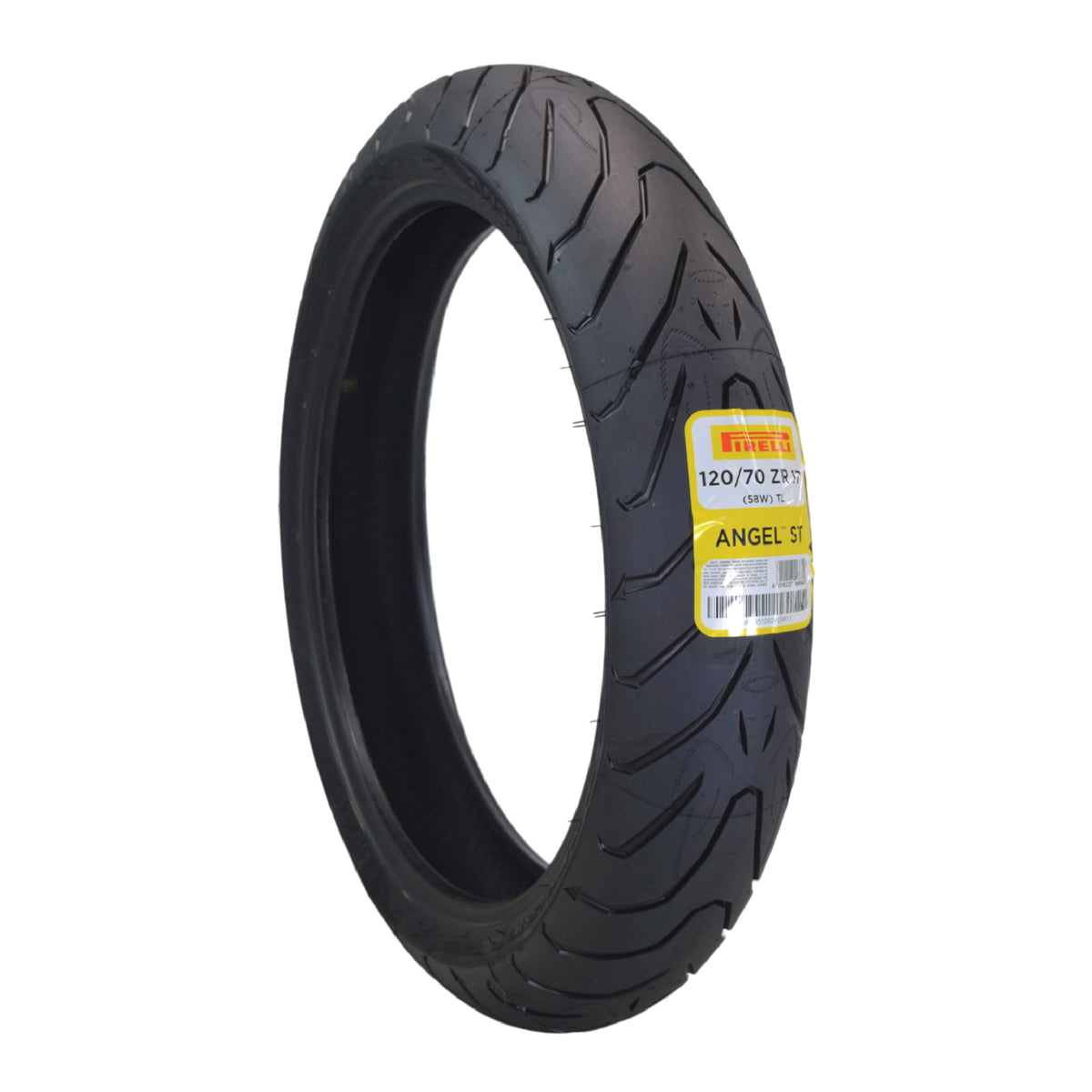 Pirelli Angel ST 120/70ZR17 (58W) Front Motorcycle Tire – High-Performance Sport Touring Tire for Enhanced Grip, Durability & Stability – Fits Sport & Touring Bikes