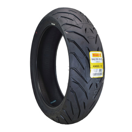 Pirelli Angel ST 180/55ZR17 (73W) Rear Motorcycle Tire – High-Performance Sport Touring Tire for Enhanced Grip, Durability & Stability – Fits Sport & Touring Bikes