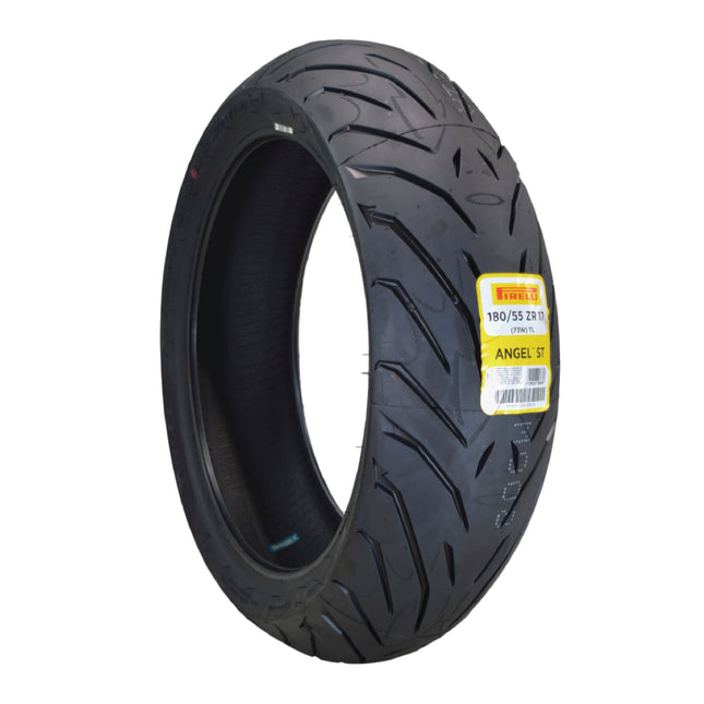 Pirelli Angel ST 180/55ZR17 (73W) Rear Motorcycle Tire – High-Performance Sport Touring Tire for Enhanced Grip, Durability & Stability – Fits Sport & Touring Bikes