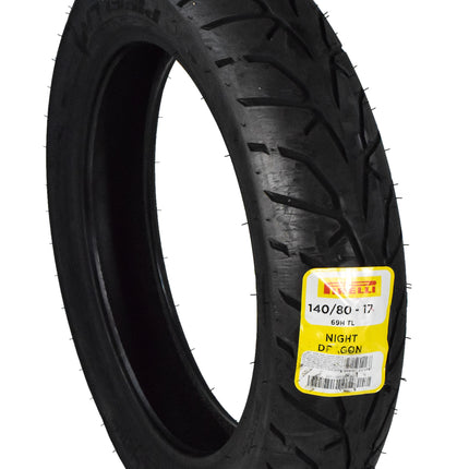 Pirelli Night Dragon  2211700 140/80-17 M/CTL 69H Front Motorcycle Cruiser Tire - Superior Traction and Handling for High-Performance Cruisers