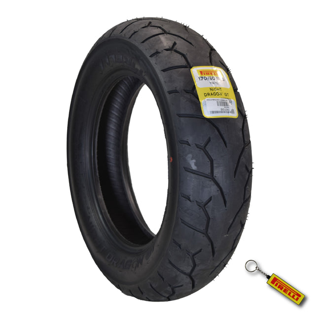 Pirelli Night Dragon GT 2592500 170/80B15 M/CTL 77H Rear Motorcycle Tire w/ Keychain