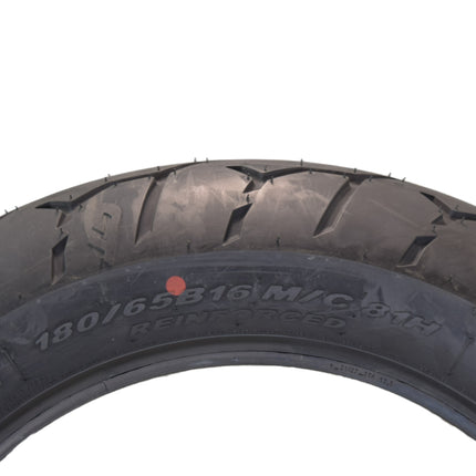 Pirelli Night Dragon 130/60B19 M/C 61H REINFTL Cruiser Motorcycle Front Tire - Superior Traction & Handling for High-Performance Cruisers w/Keychain (130/60B19 180/65B16)