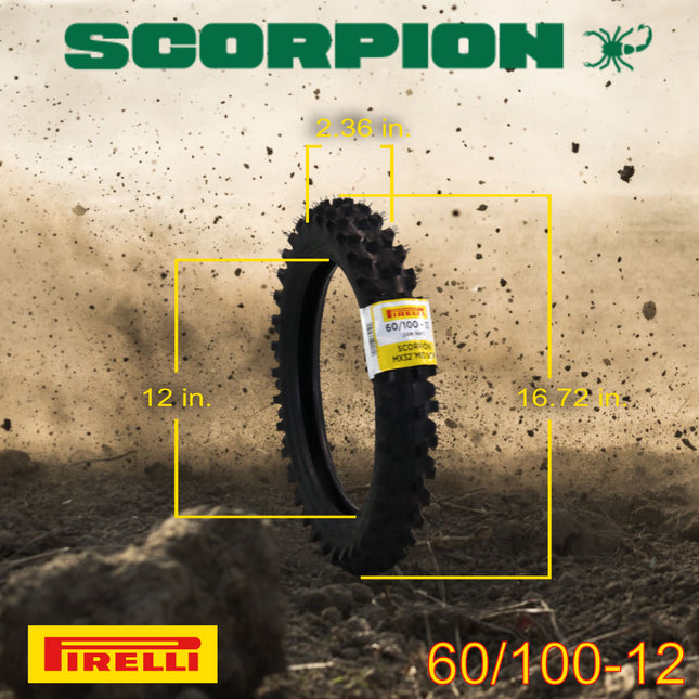 Scorpion MX32 Mid-Soft 60/100-12