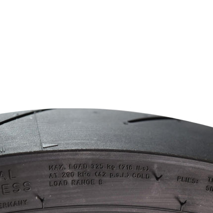 Pirelli Diablo Rosso IV 120/70 ZR 17 M/C Front & 160/60 ZR 17 M/C TL Rear Motorcycle Tire Set - High Performance, Durable for Super Sport Bikes with Keychain
