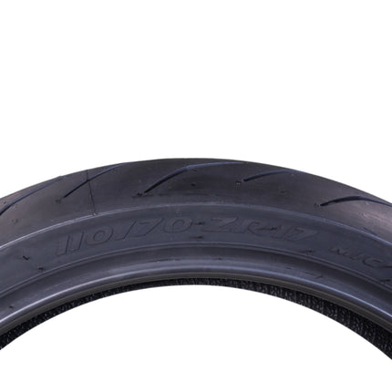 Pirelli Diablo Rosso III 110/70ZR17 Front & 160/60ZR17 Rear Motorcycle Tire Set - High Performance, Durable, & Reliable Tire for Sport/Street Bikes with Keychain