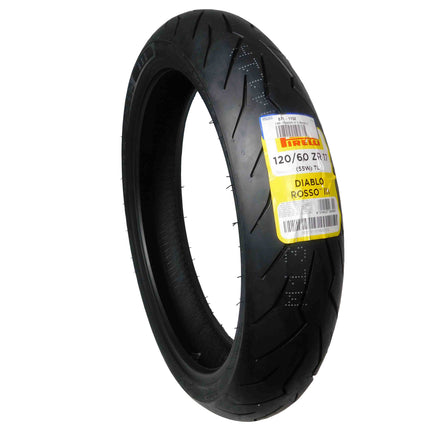 Pirelli Diablo Rosso III 120/60ZR17F D Front Motorcycle Tire Rosso