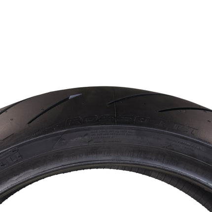 Pirelli Diablo Rosso III 120/70ZR17 Front & 190/50ZR17 Rear Motorcycle Tire Set - High Performance, Durable, & Reliable Tire for Sport/Street Bikes with Keychain