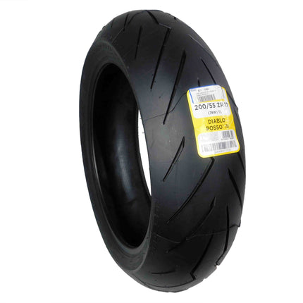 Pirelli 871-1169 Single Diablo Rosso III 200/55ZR17 78W Rear Motorcycle Tire