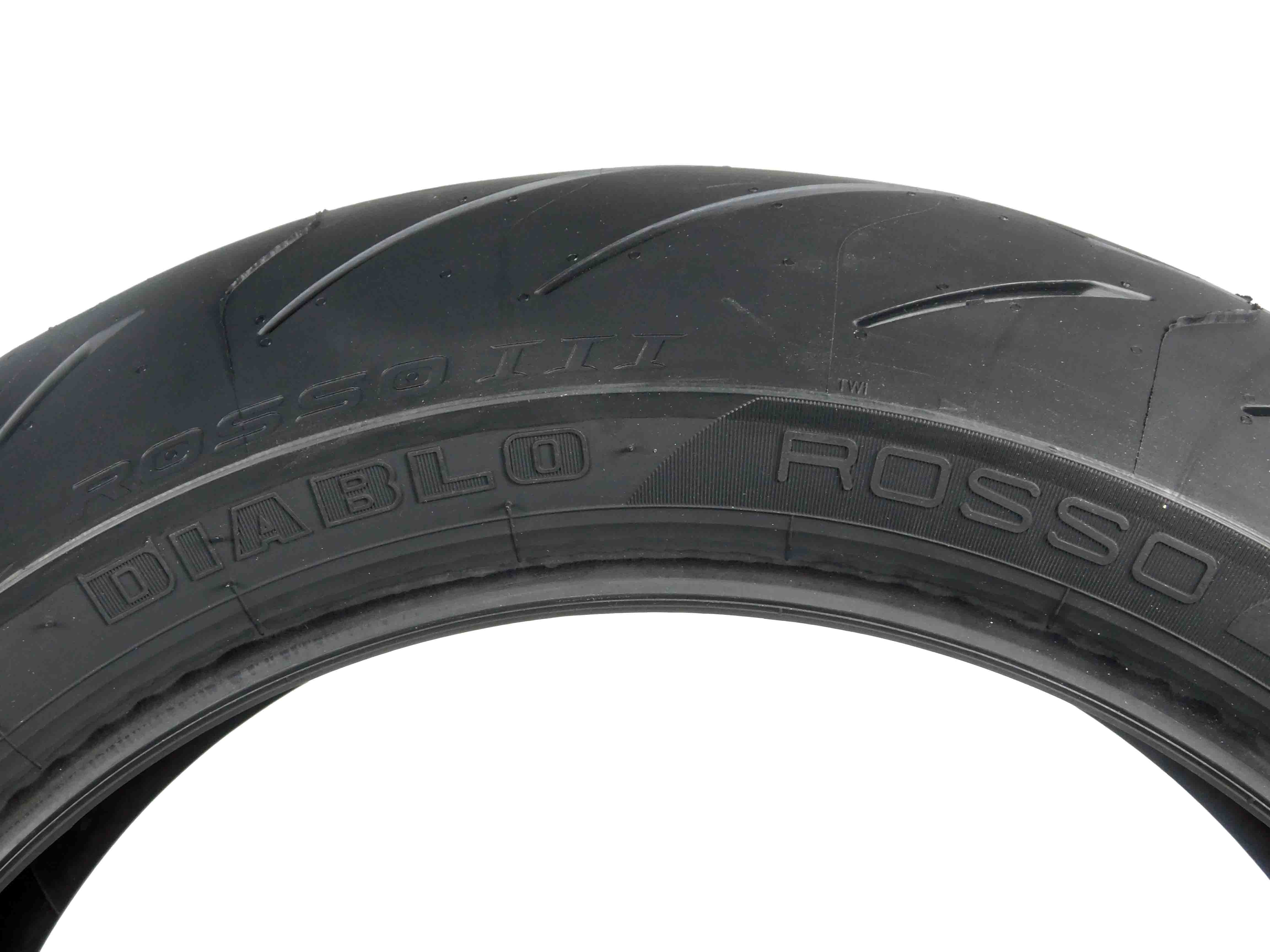 Pirelli 871-1169 Single Diablo Rosso III 200/55ZR17 78W Rear Motorcycle Tire