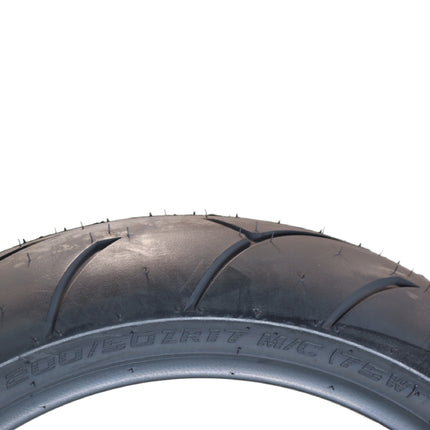 Full Bore M1 120/60ZR17 Front & 200/50ZR17 Rear Motorcycle Tires, High-Performance Radial, Superior Grip & Handling for Street & Track, 120/60-17, 200/50-17, USA Family Owned
