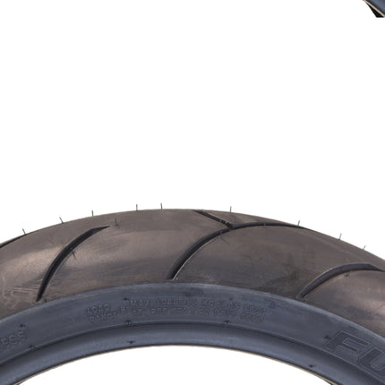 Full Bore M1 120/70ZR17 Front & 180/55ZR17 Rear Motorcycle Tires, High-Performance Radial, Superior Grip & Handling for Street & Track, 120/70-17, 180/55-17, USA Family Owned