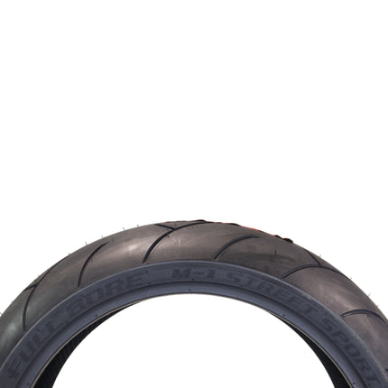 Full Bore M1 120/70ZR17 Front & 190/50ZR17 Rear Motorcycle Tires, High-Performance Radial, Superior Grip & Handling for Street & Track, 120/70-17, 190/50-17, USA Family Owned