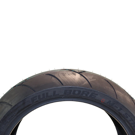 Full Bore M1 120/70ZR17 Front & 190/55ZR17 Rear Motorcycle Tires, High-Performance Radial, Superior Grip & Handling for Street & Track, 120/70-17, 190/55-17, USA Family Owned