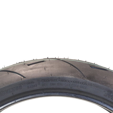 Full Bore M1 120/70ZR17 Front & 200/50ZR17 Rear Motorcycle Tires, High-Performance Radial, Superior Grip & Handling for Street & Track, 120/70-17, 200/50-17, USA Family Owned