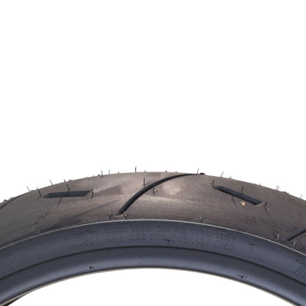 Full Bore M1 120/60ZR17 Front & 180/55ZR17 Rear Motorcycle Tires, High-Performance Radial, Superior Grip & Handling for Street & Track, 120/60-17, 180/55-17, USA Family Owned