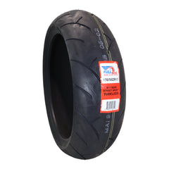 Full Bore M1 190/50ZR17 Rear Motorcycle Tire, High-Performance Radial, Superior Grip & Handling for Street Bikes, 190/50-17, USA Family Owned