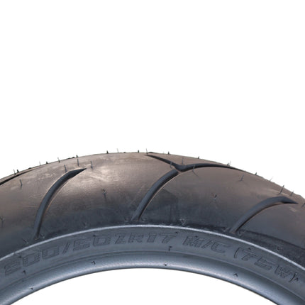 Full Bore M1 200/50ZR17 Rear Motorcycle Tire, High-Performance Radial, Superior Grip & Handling for Street Bikes, 200/50-17, USA Family Owned