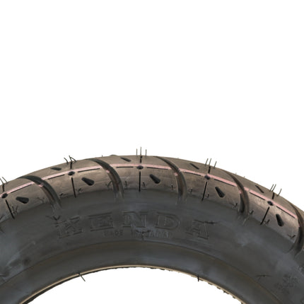 Kenda K329 2.75/10-37J Front/Rear Scooter Tire 4-Ply Tube-Type Motorcycle Tire for Street and Light Off-Road Use 2.75-1 37J w/ keychain