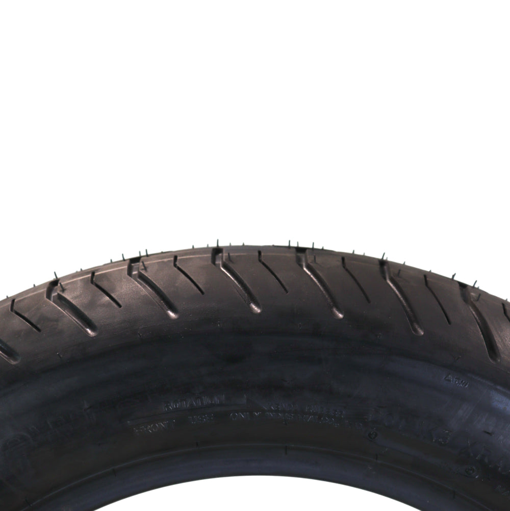 Kenda Kruz K673F 130/90-16 (72H) Front Motorcycle Tire  - Bias Ply, Tubeless, DOT Approved, High-Mileage Cruiser Tire with Excellent Wet Grip and Stability, (130-90 16 72H) Includes Kenda Keychain