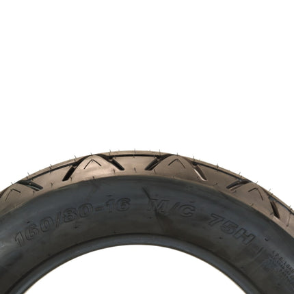 Kenda Kruz K673 100/90-19 (57H) Front & 130/90-16 Rear Motorcycle Tire Pair -Cruiser Street Tires-High-Mileage Cruiser Tire with Excellent Wet Grip and Stability, Includes Kenda Keychain