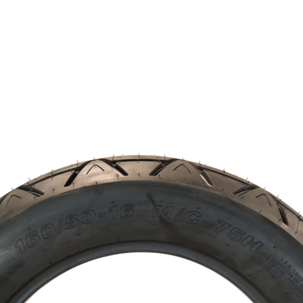 Kenda Kruz K673 100/90-19 (57H) Front & 150/80-16 Rear Motorcycle Tire Pair -Cruiser Street Tires-High-Mileage Cruiser Tire with Excellent Wet Grip and Stability, Includes Kenda Keychain