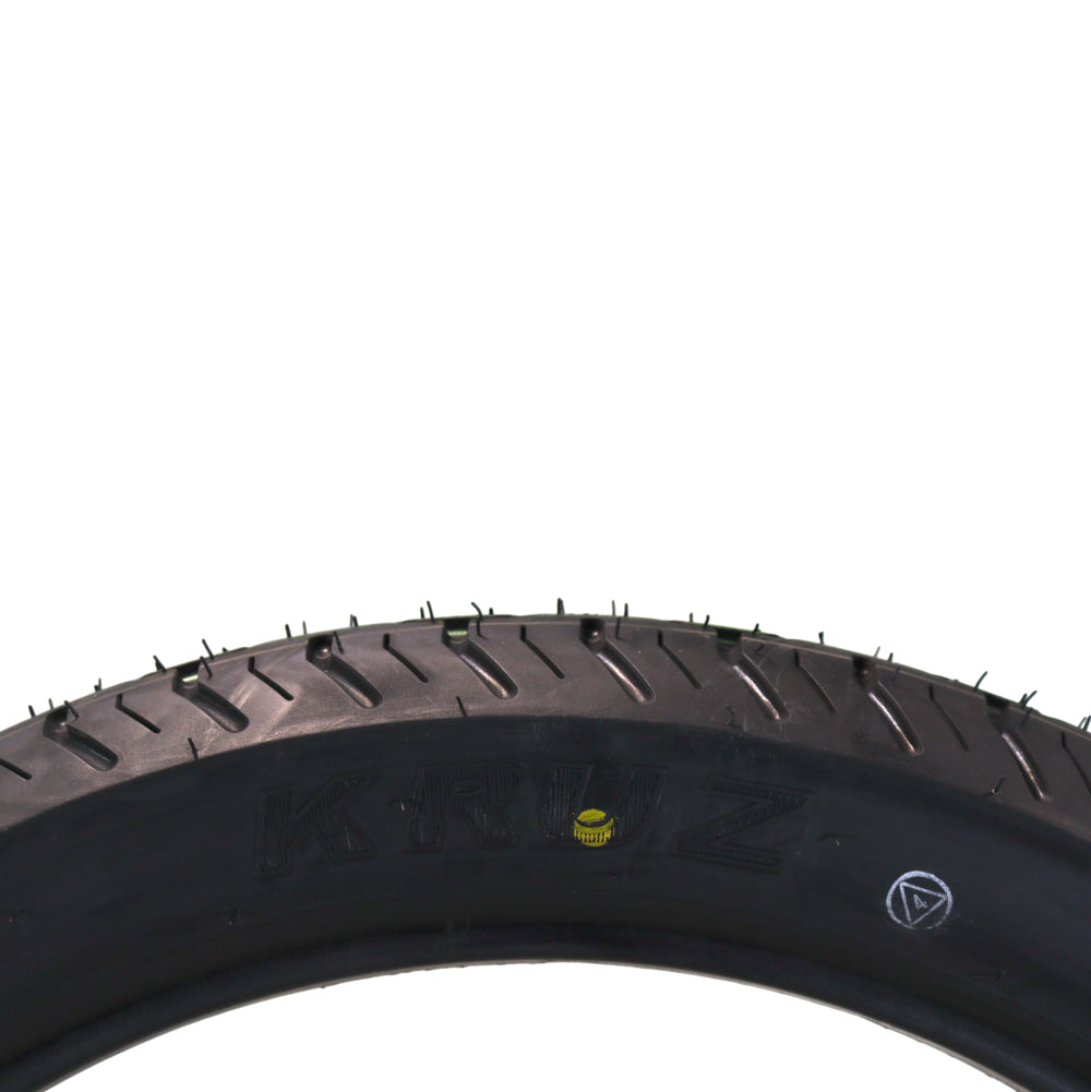 Kenda Kruz K673 100/90-19 (57H) Front Motorcycle Tire  - Bias Ply, Tubeless, DOT Approved, High-Mileage Cruiser Tire with Excellent Wet Grip and Stability, (100-90 19 57H)  Includes Kenda Keychain