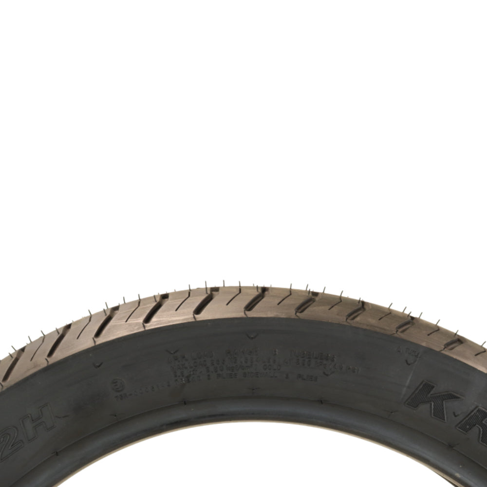Kenda Kruz K673 110/90-19 (62H) Front Motorcycle Tire  - Bias Ply, Tubeless, DOT Approved, High-Mileage Cruiser Tire with Excellent Wet Grip and Stability, (110-9019 62H) Includes Kenda Keychain