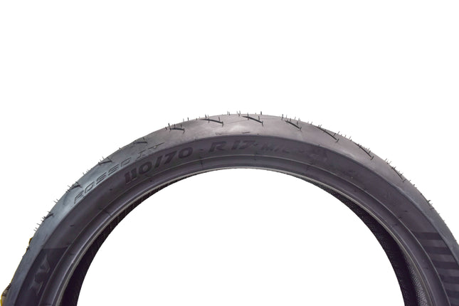 Pirelli Diablo Rosso IV 110/70 ZR 17 54H M/C Front & 15/60 ZR 17 66W TL Rear Motorcycle Tire Set - High Performance, Durable for Super Sport Bikes with Keychain
