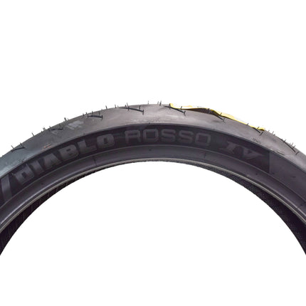 Pirelli Diablo Rosso IV 110/70 ZR 17 54H M/C Front & 15/60 ZR 17 66W TL Rear Motorcycle Tire Set - High Performance, Durable for Super Sport Bikes with Keychain