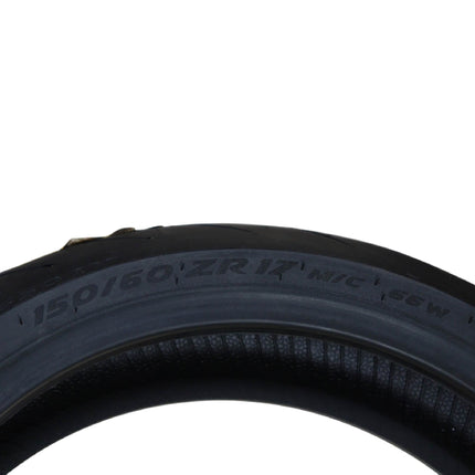 Pirelli Diablo Rosso IV 120/70 ZR 17 M/C Front & 15/60 ZR 17 66W TL Rear Motorcycle Tire Set - High Performance, Durable for Super Sport Bikes with Keychain