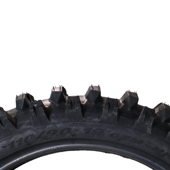 Pirelli Scorpion MX32 Mid Soft 2.0 - 110/90-19 62M Motocross Rear Tire  -Bias Tube Type Blackwall - Off-Road Motorcycle Tire for Medium-Soft Terrain with Pirelli Keychain (110-90-19)