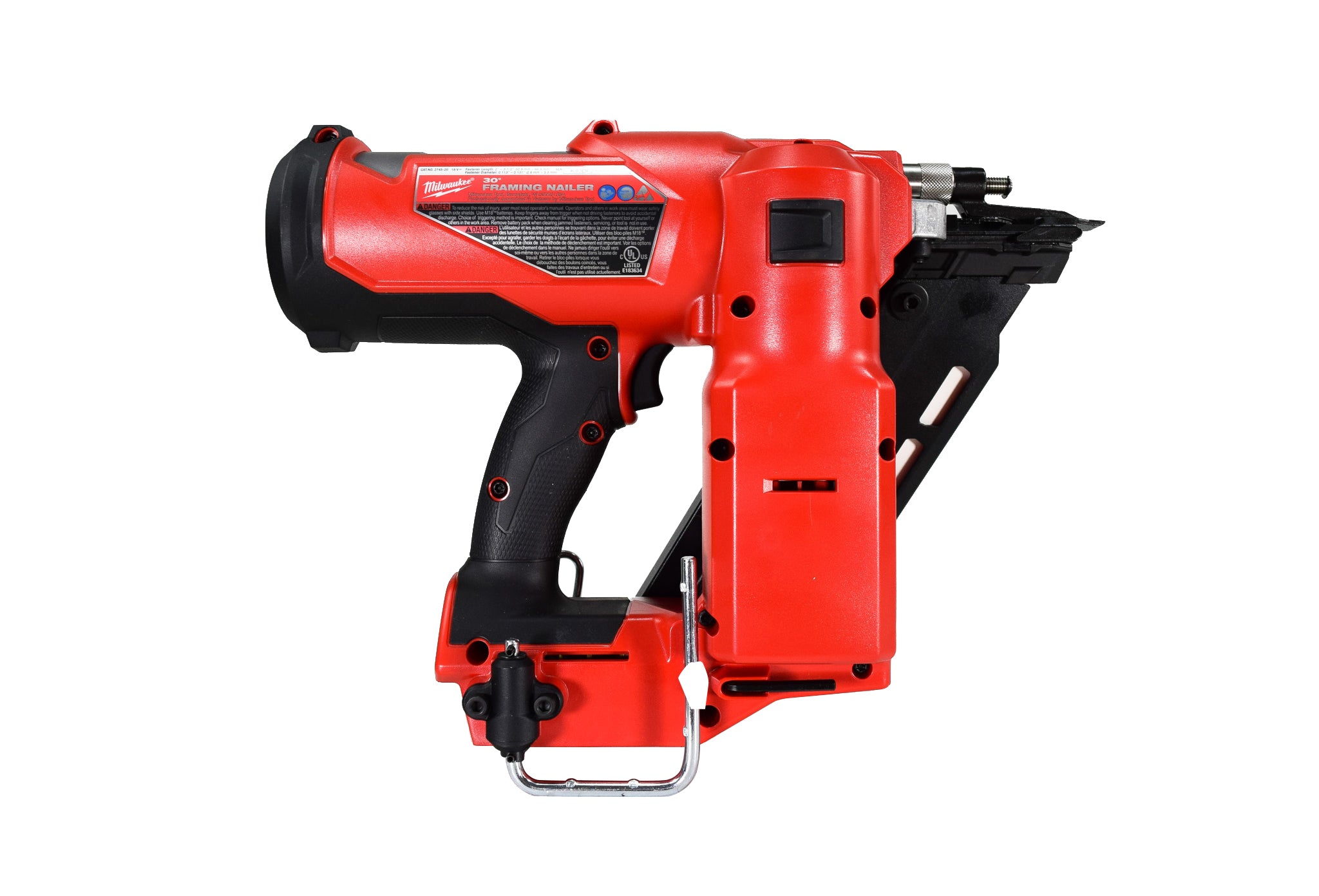 Milwaukee 2745-20 M18 FUEL 30 Degree Framing Nailer
