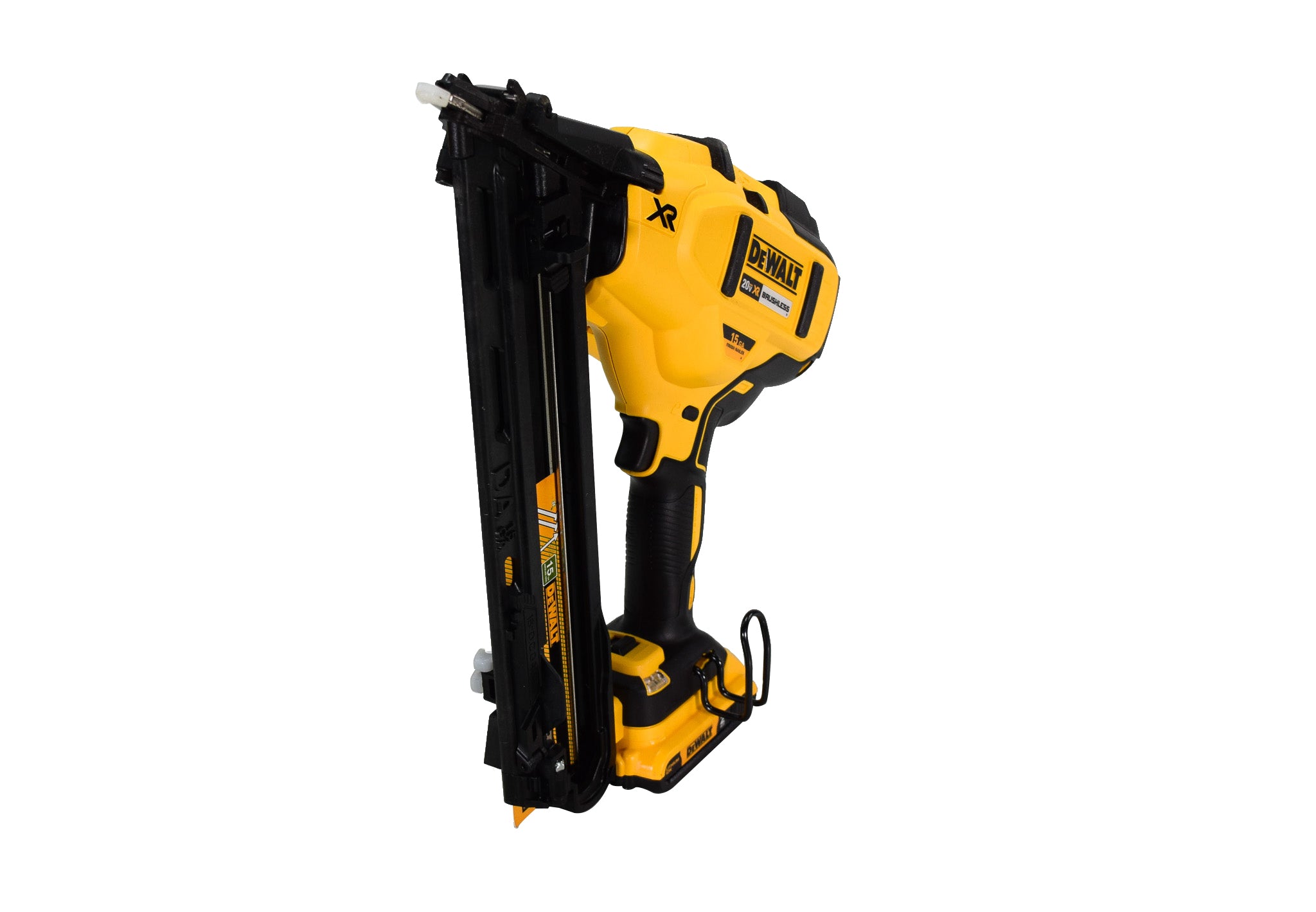 DEWALT DCN650D1 20V MAX XR 15 GA Cordless Angled Finish Nailer Kit