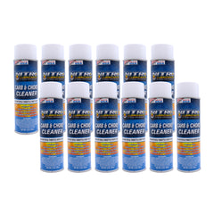 Nitro Lubricants Carb & Choke Cleaner - 12oz Sensor-Safe Formula for Removing Gum, Varnish, Carbon & Grease; Improves Idle & Acceleration in Carburetors, PCV & Linkages - Made in USA (12-Pack)